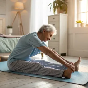 Over 60? This Bedtime Stretch Routine May Ease Stiff Joints