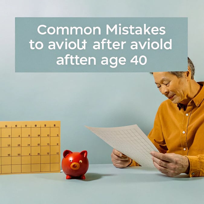 Top Retirement Savings Mistakes to Avoid After 40