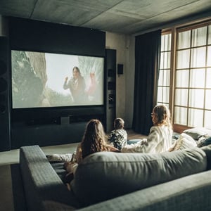 Bring the Big Screen Experience Home with Smart Theater Tech